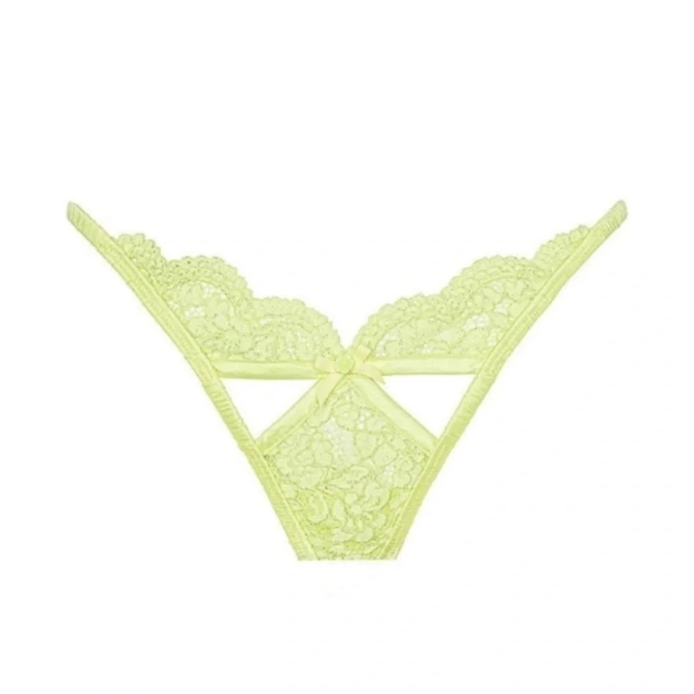 New! For love and lemons creamsicle thong panty 3796